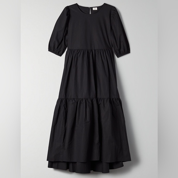 Aritzia Puff Sleeve Maxi Dress - Picture 3 of 10